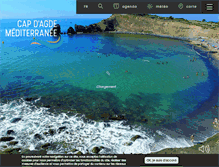 Tablet Screenshot of capdagde.com